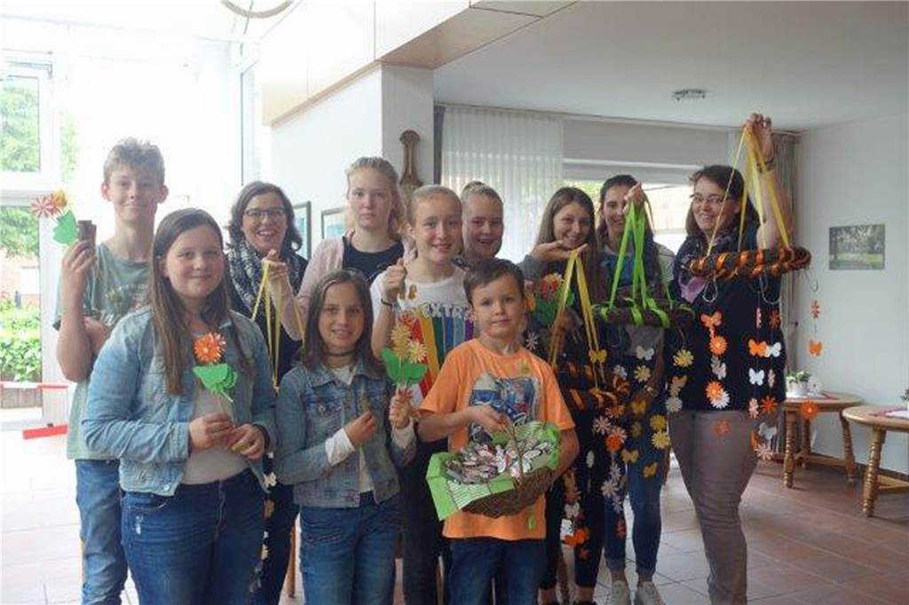 Kolpingteenies aus Südlohn waren aktiv bei der 72-Stunden-Aktion Bei der 72-Stunden-Aktion waren die Kolpingteenies aktiv.
