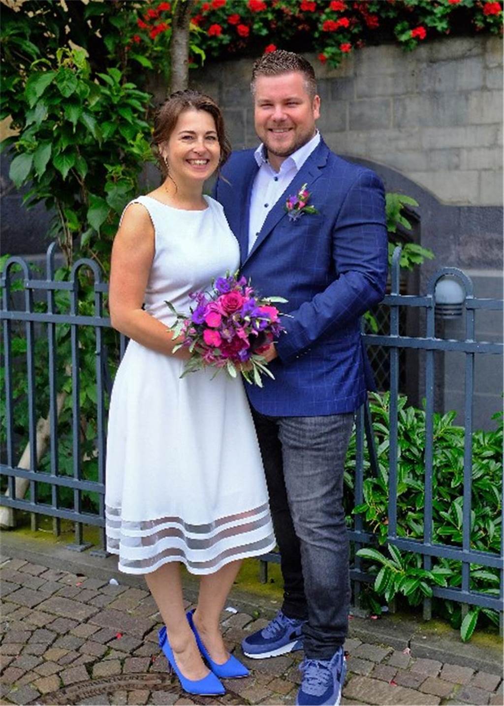 Brautpaar Lilija Schröter und Dennis Otzisk