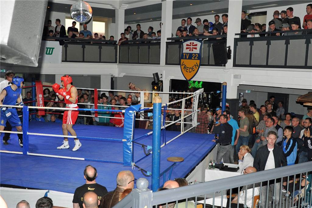 Brauhaus-Abriss: Erinnerungen an durchfeierte Nächte, Boxen und Sportlerbälle kommen hoch Bei der "Boxnacht 2017" kamen Erinnerungen an die früheren Wettbewerbe des TV Vreden im Haus Kleine hoch.