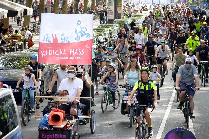 Fahrrad-Demo am Sonntag: Radvereine demonstrieren für sichere Straßen Bei der Kidical Mass protestieren die Werner Radfahrerinnen und Radfahrer für einen kindersicheren Radverkehr in der Stadt.