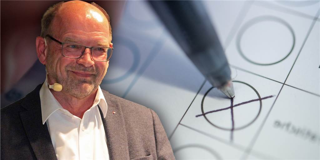 Landtagswahl in Werne: Rainer Schmeltzer und der Kampf gegen die drei Buchstaben Ein Mann mit Bart.