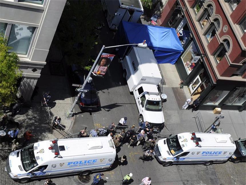 New Yorker Polizei klärt Kindesmord nach 33 Jahren Bei der Suche im Keller eines Mietshauses ganz in der Nähe von Etans Eltern wurden keine Anhaltspunkte für ein Verbrechen gefunden. Foto: Andrew Gombert