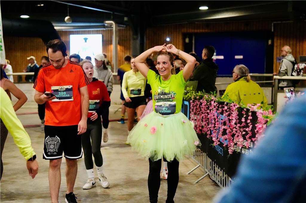 Bei Dortmunder Frühlingslauf im Revierpark Wischlingen waren am Sonntag viele Laufbegeisterte unterwegs.