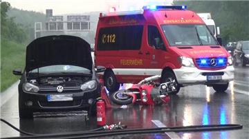 Bei einem schweren Unfall auf der A43, Fahrtrichtung Münster, ist am Donnerstag ein 47-jähriger Kradfahrer ums Leben gekommen.