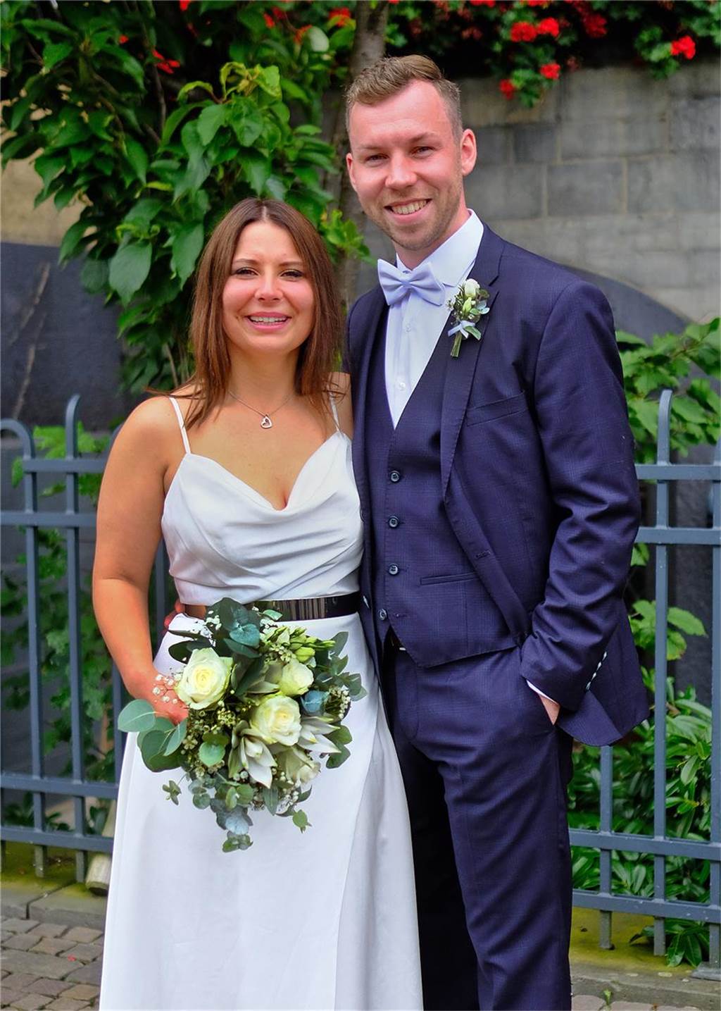 Brautpaar Jacqueline Nowak und Jonas Kelle