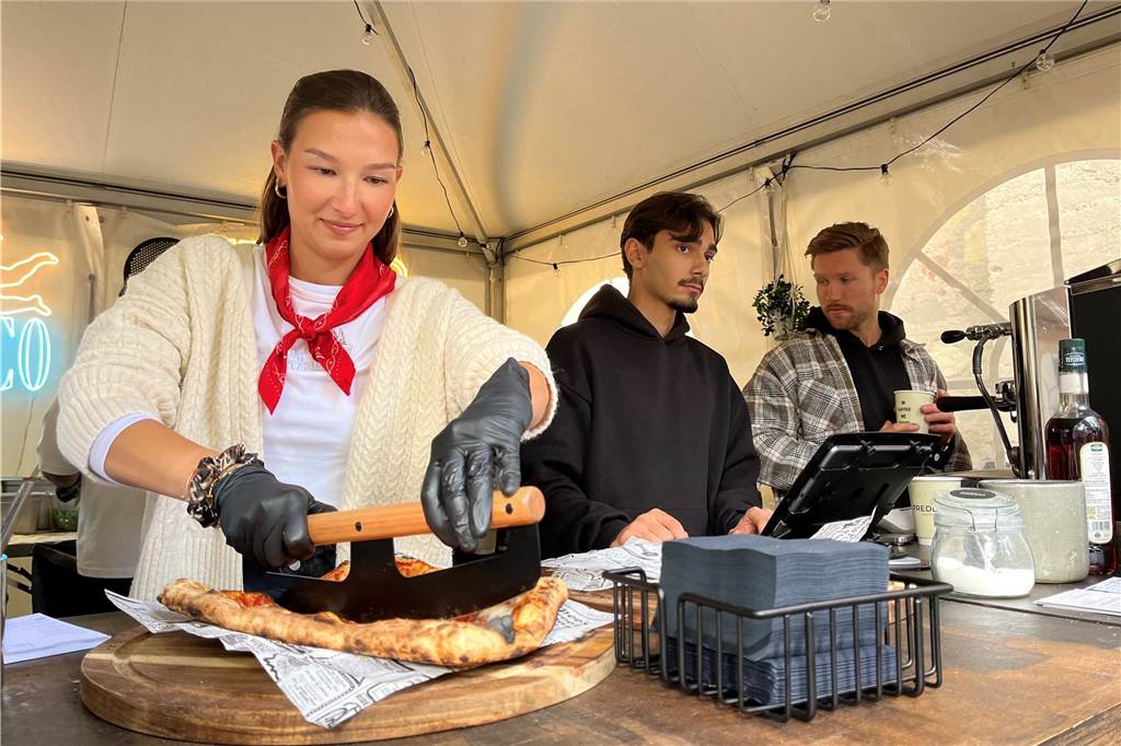 Freddo Stand auf dme Dorstener Herbstfest