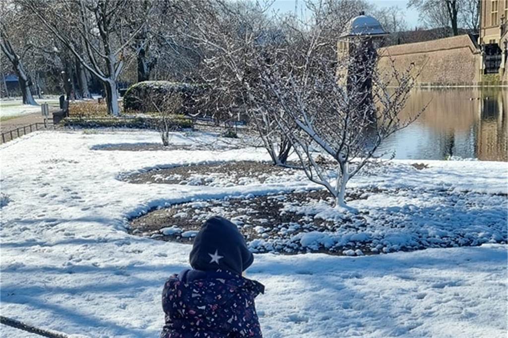Bei schönstem Sonnenschein besuchte Sarah Dücker den Schlossgarten in Ahaus.