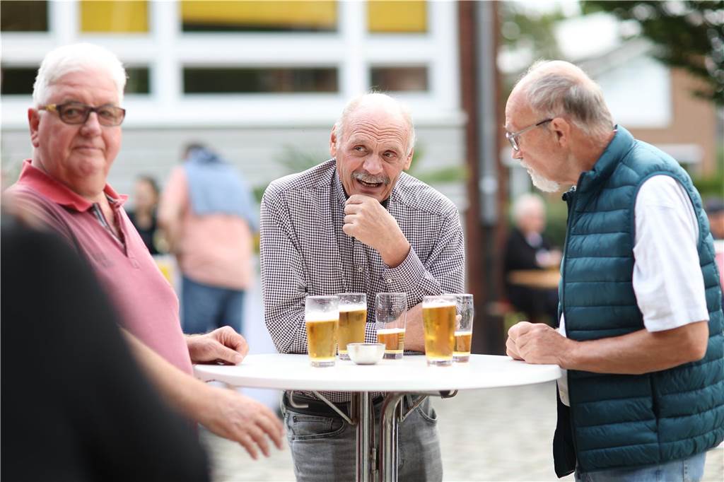 Bei "Selm trifft sich" spielte am Freitag (23. August) die Lüdinghauser Cover-Band "Feeling Alright".