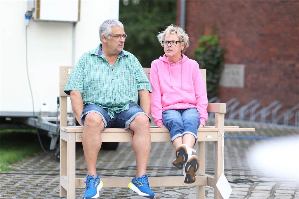 Bei "Selm trifft sich" spielte am Freitag (23. August) die Lüdinghauser Cover-Band "Feeling Alright".