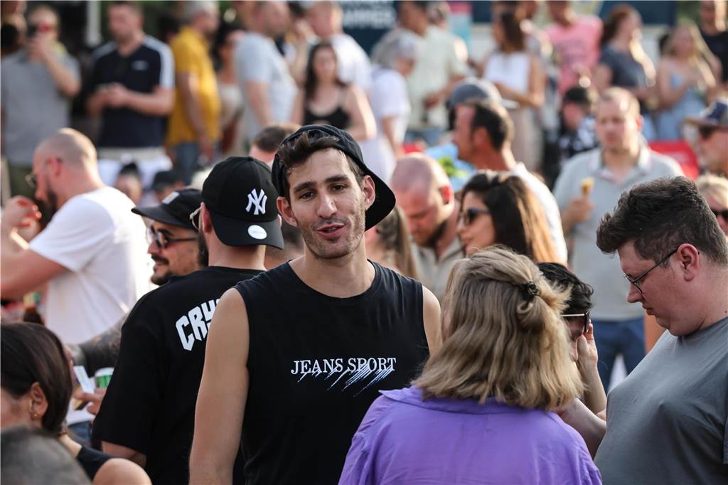 Bei sommerlichen Temperaturen feierten die Besucher des DJ Picknicks am Phoenix-See.