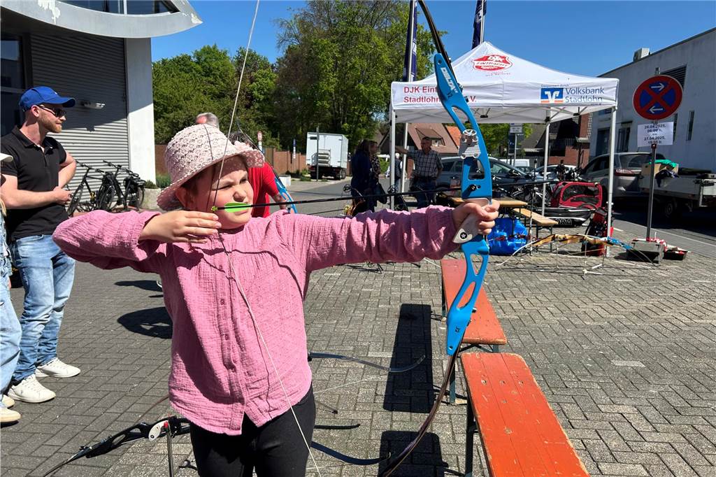 Bei strahlendem Sonnenschein genossen zahlreiche Besucher in Stadtlohn die unterschiedlichen Aktionen anlässlich des Stadtlohner Frühlings.