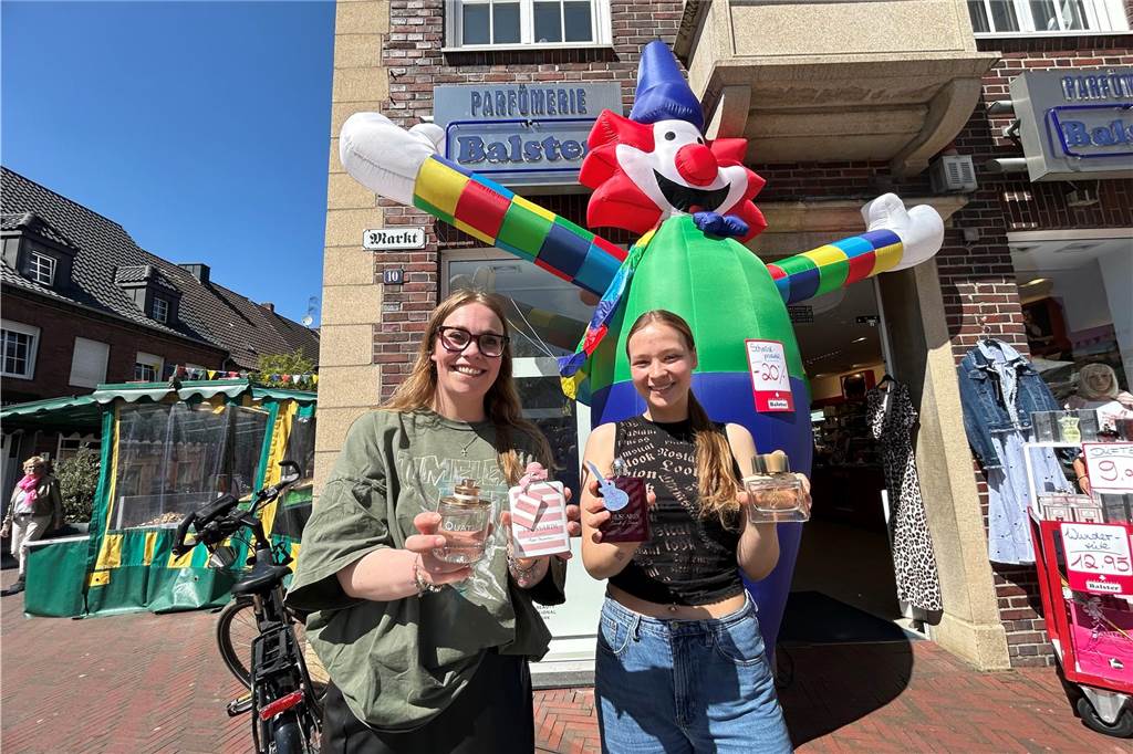 Bei strahlendem Sonnenschein genossen zahlreiche Besucher in Stadtlohn die unterschiedlichen Aktionen anlässlich des Stadtlohner Frühlings.