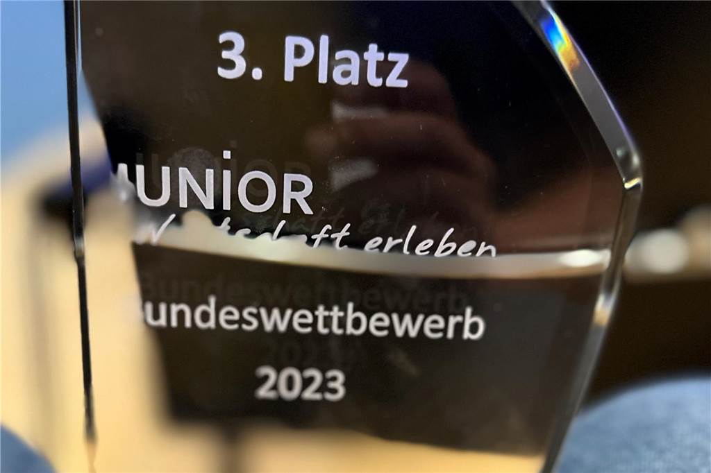 Beim Bundeswettbewerb hat es die Werner Schülerfirma Firefly auf Platz drei geschafft.