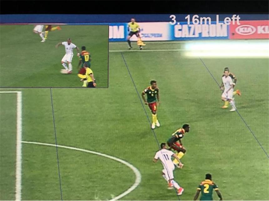 Debatten auch mit neuer Videotechnik beim Confed Cup Beim Confederations Cup macht die technische Umsetzung beim Videobeweis Probleme. Foto: FIFA.com