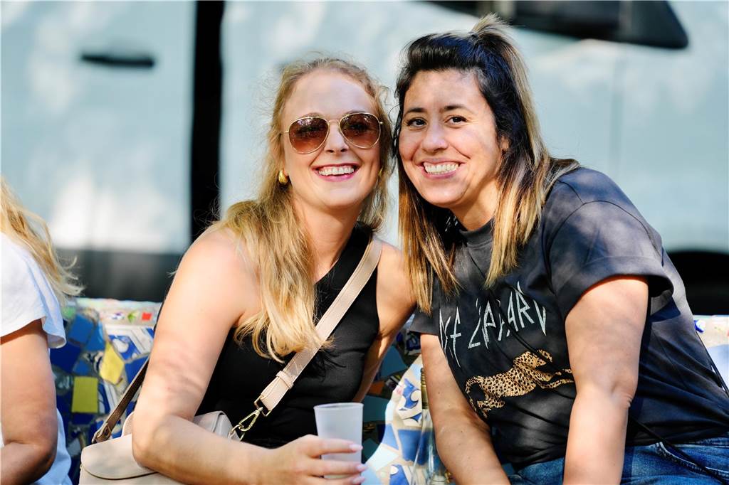 Beim DJ Picknick im Westpark hatten die Besucher bei strahlendem Sonnenschein viel Spaß.