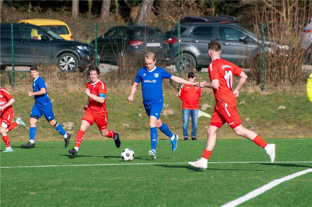 Beim ersten Ligaspiel des Jahres brach B-Ligist BW Lavesum in Hälfte zwei ziemlich ein und kassierte eine 1:7-Klatsche gegen den SV Gescher III.