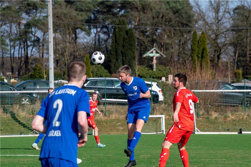 Beim ersten Ligaspiel des Jahres brach B-Ligist BW Lavesum in Hälfte zwei ziemlich ein und kassierte eine 1:7-Klatsche gegen den SV Gescher III.