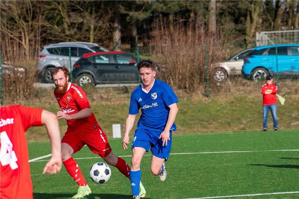 Beim ersten Ligaspiel des Jahres brach B-Ligist BW Lavesum in Hälfte zwei ziemlich ein und kassierte eine 1:7-Klatsche gegen den SV Gescher III.