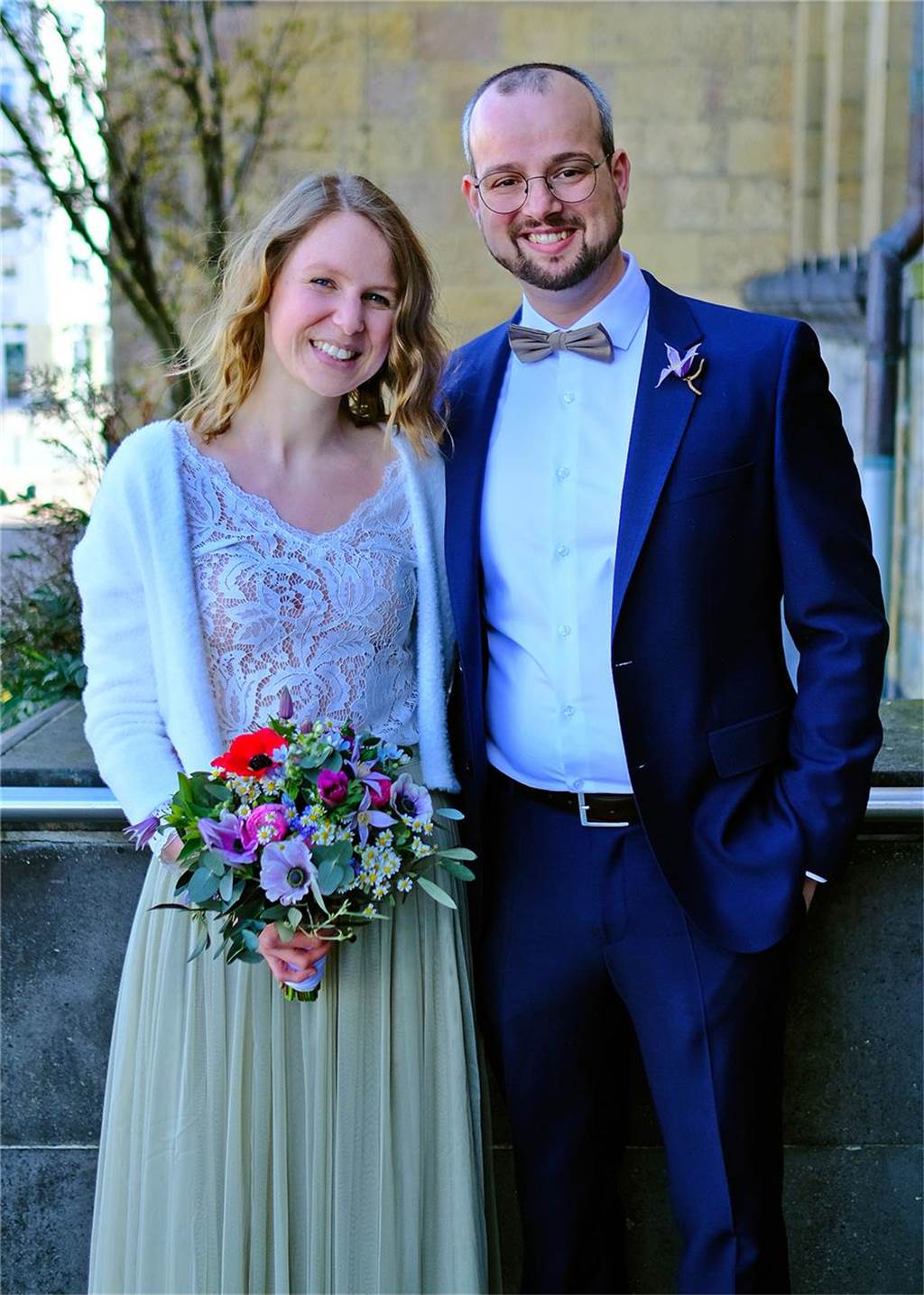 Hochzeitspaar Saskia Scheer und Florian Meyer
