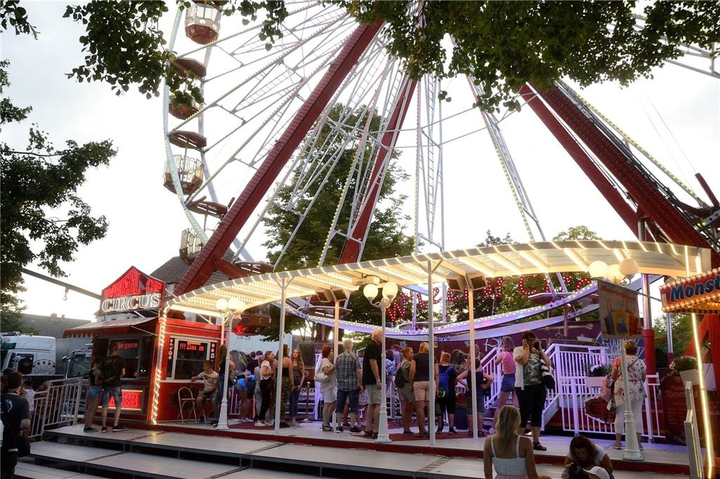 Heimatfest Haltern 2022: Welche Karussells kommen, was kostet das Bier? Beim Heimatfest 2022 ist auch wieder ein Riesenrad dabei.
