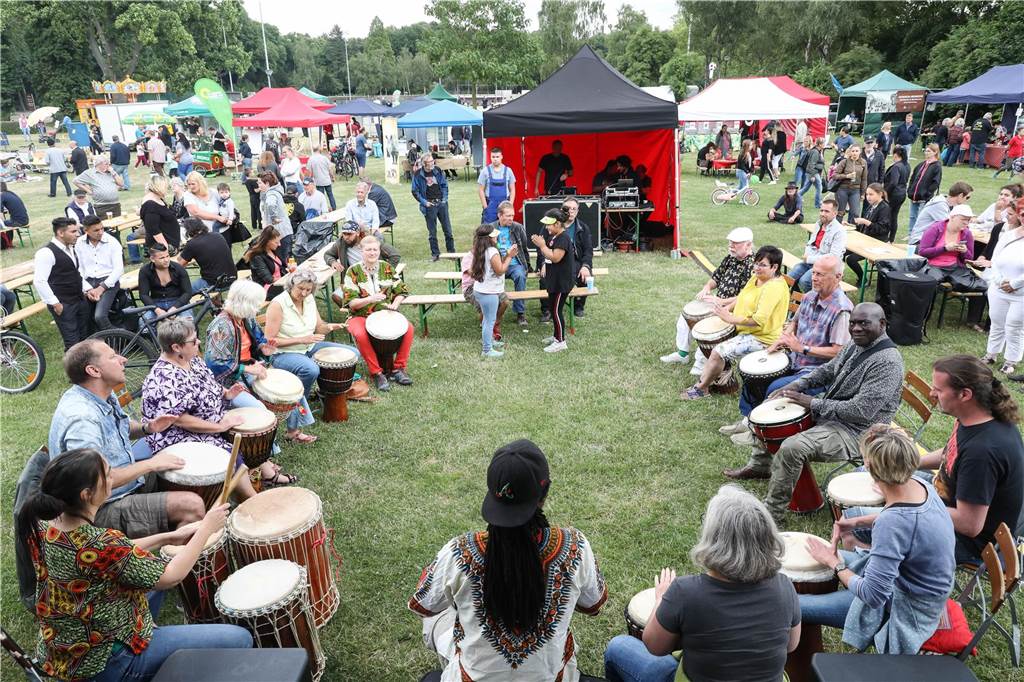 Besucher haben die Qual der Wahl - wir geben Tipps Beim Hoeschparkfest gibt es viele Mitmachaktionen.