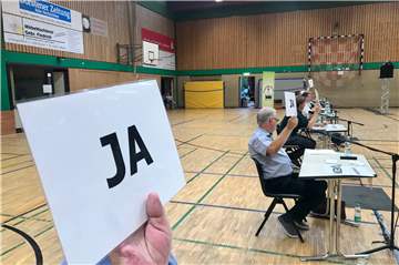 Beim Kandidatengrillen stellten sich die Bürgermeisterkandidaten den jungen Erstwählern.