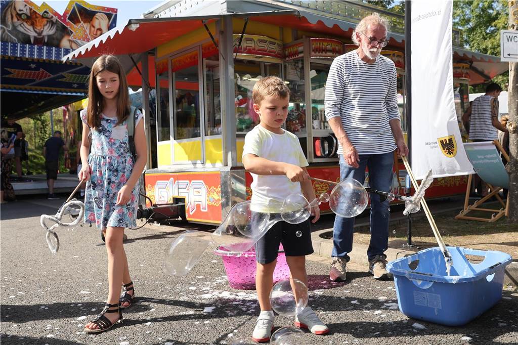 Beim Kindernachmittag am Samstag rückte das Husener Dorffest die Jüngsten des Stadtteils in den Fokus.
