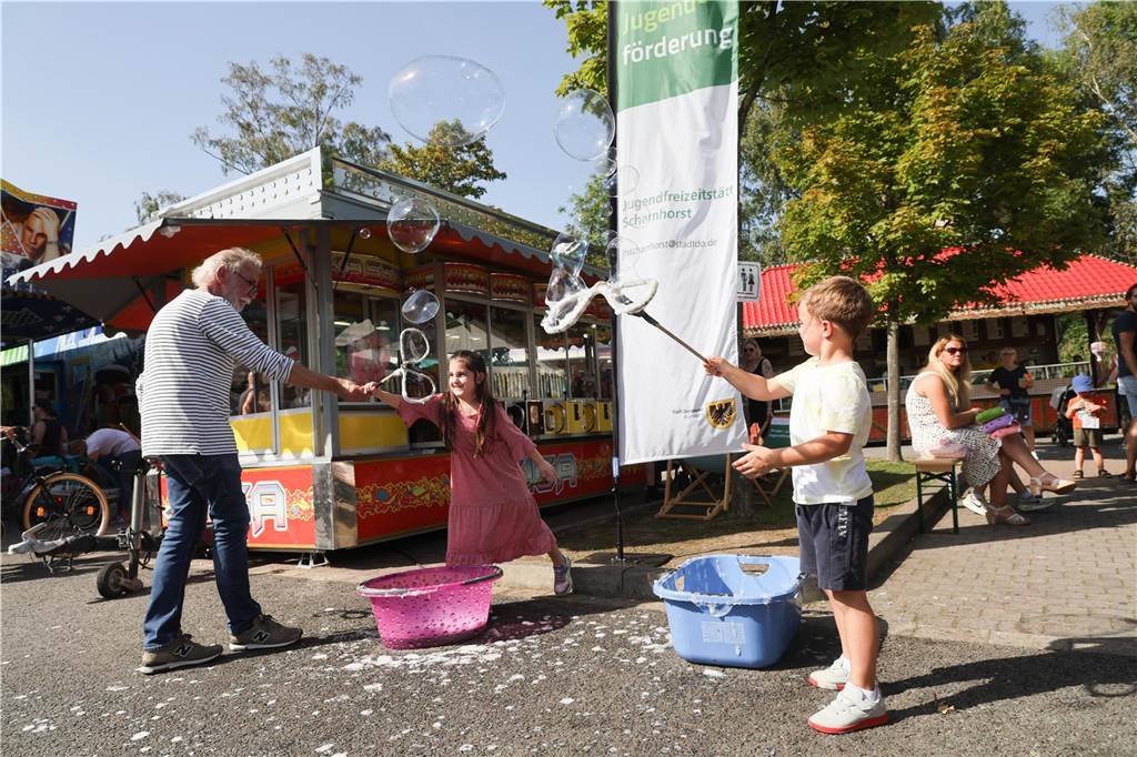 Beim Kindernachmittag am Samstag rückte das Husener Dorffest die Jüngsten des Stadtteils in den Fokus.
