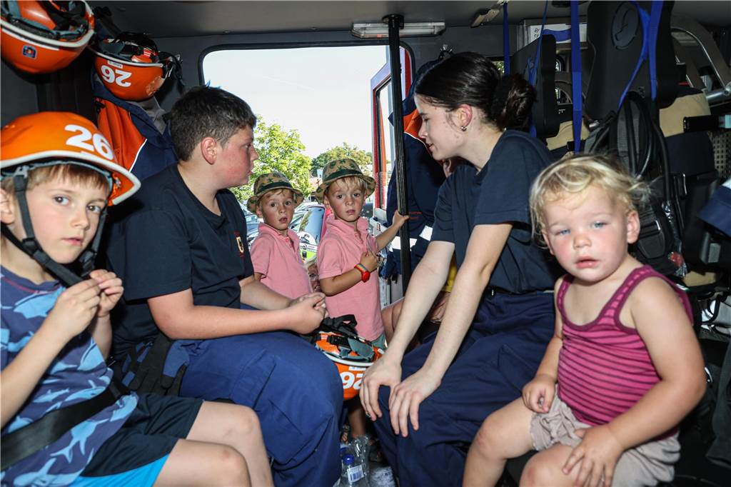 Beim Kindernachmittag am Samstag rückte das Husener Dorffest die Jüngsten des Stadtteils in den Fokus.
