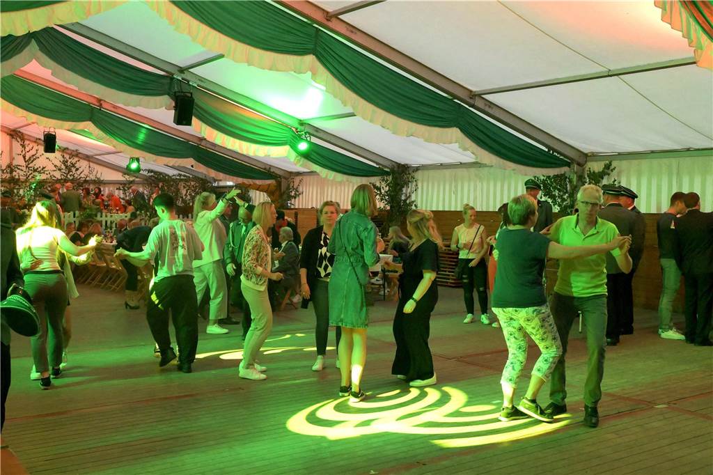 Beim Königsball des Schützenvereins Ondrup-Westerfelde am Samstagabend (18. Mai) war einiges los.