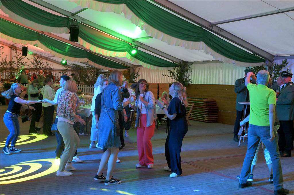 Beim Königsball des Schützenvereins Ondrup-Westerfelde am Samstagabend (18. Mai) war einiges los.