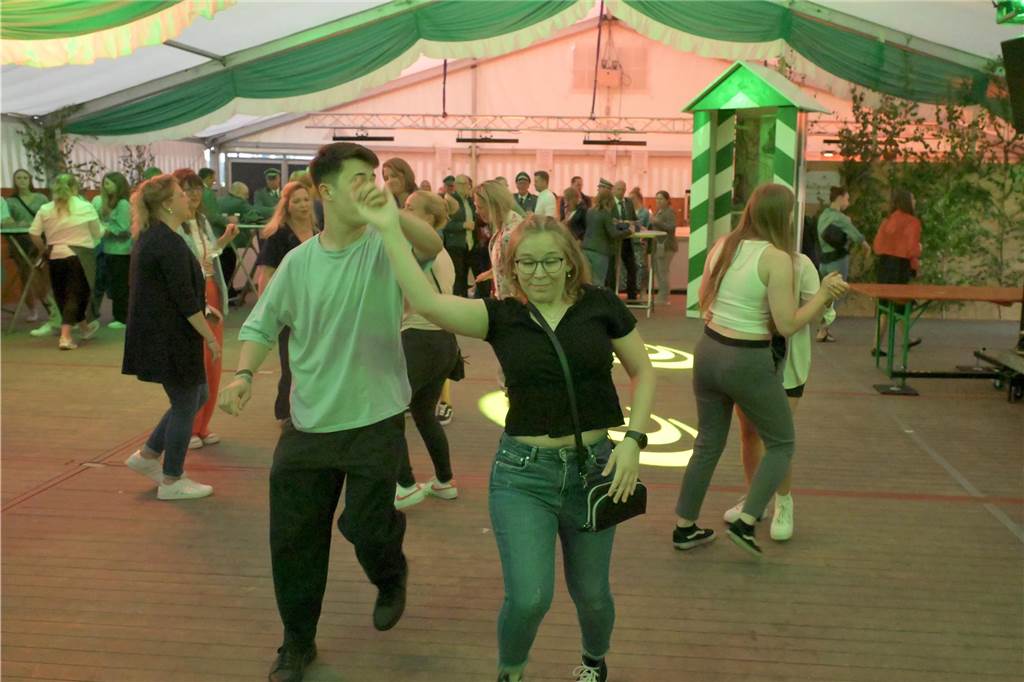 Beim Königsball des Schützenvereins Ondrup-Westerfelde am Samstagabend (18. Mai) war einiges los.