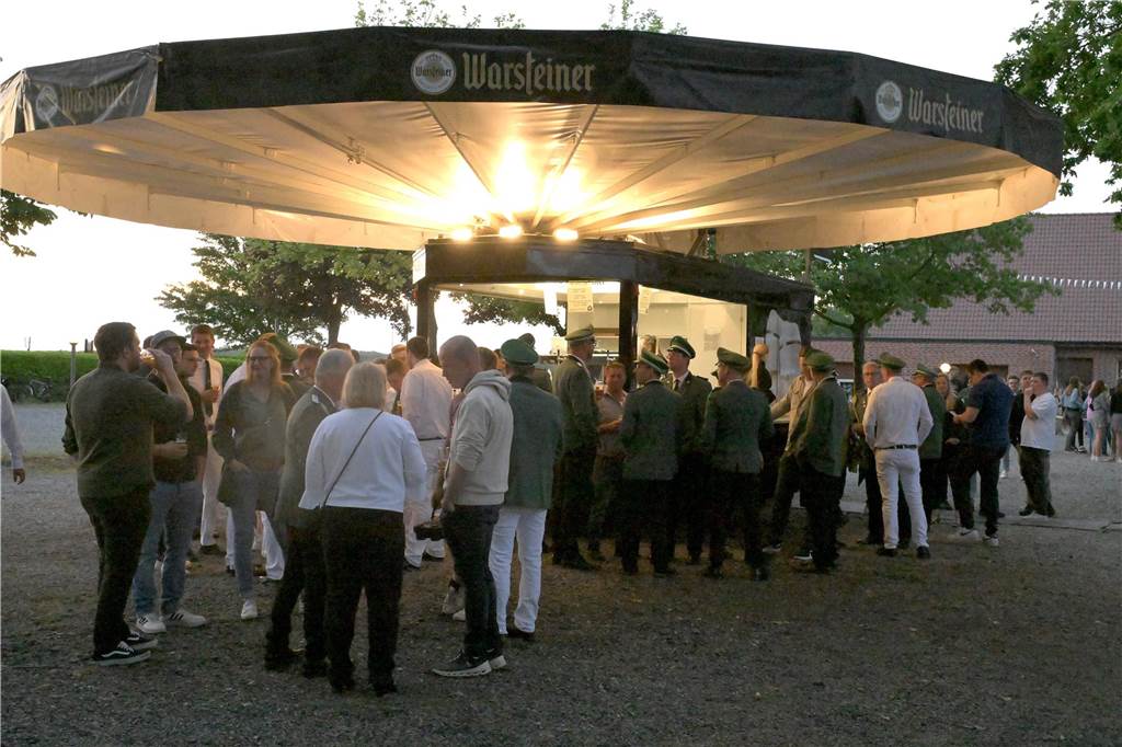 Beim Königsball des Schützenvereins Ondrup-Westerfelde am Samstagabend (18. Mai) war einiges los.