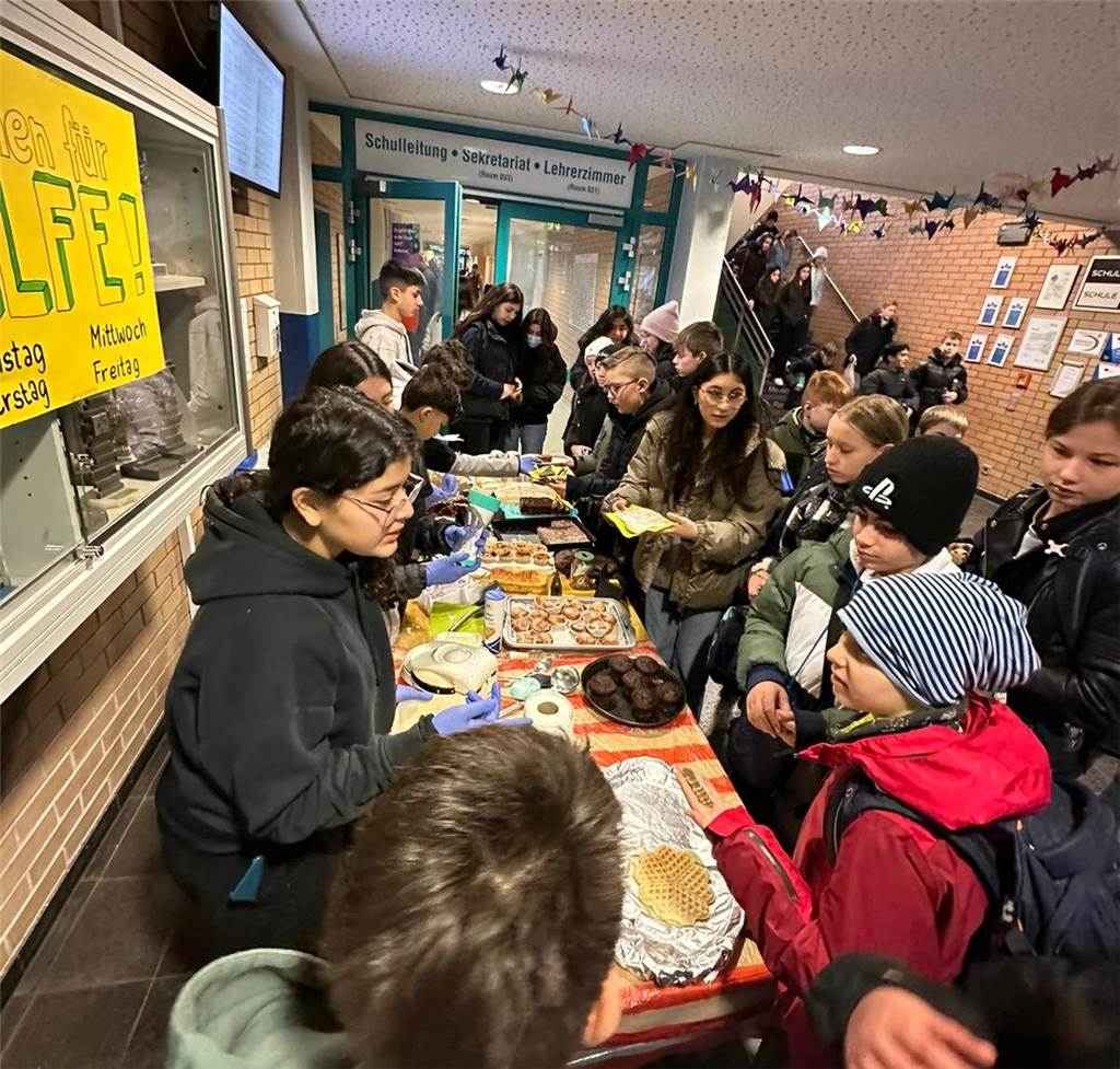 13-Jähriger organisiert Spenden-Aktion für Erdbeben-Opfer Gymnasium an der Schweizer Allee in Dortmund-Aplerbeck