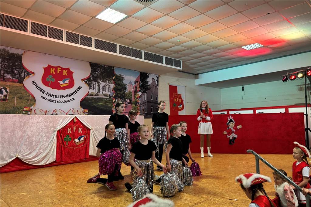 Beim Prinzenfrühschoppen im Haus Terhörne in Südlohn herrschte ausgelassene Stimmung. 25 verschiedene Tanzgruppen aus dem ganzen Münsterland begeisterten das Publikum und bekamen viel Beifall.