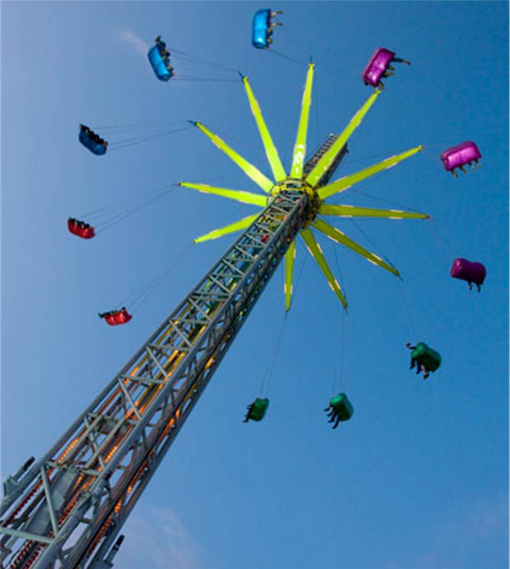 Stadt verrät Fahrgeschäfte der diesjährigen Kirmes Sky dance