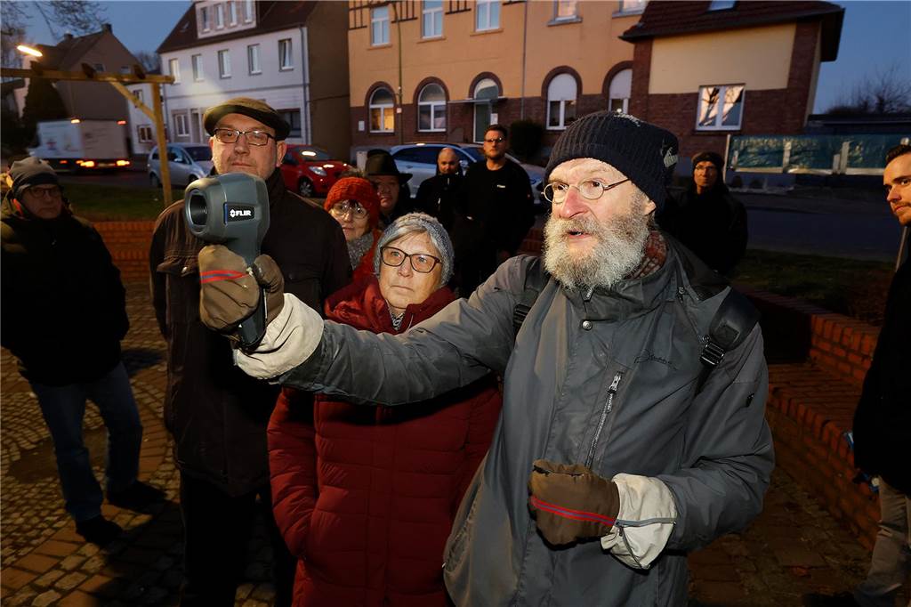Thermographiespaziergang mit Dr. Johannes Spruth in Rünthe