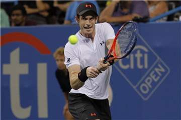 Beim Turnier in Washington setzt sich Andy Murray gegen Mackenzie McDonald durch. Foto: Carolyn Kaster/aP