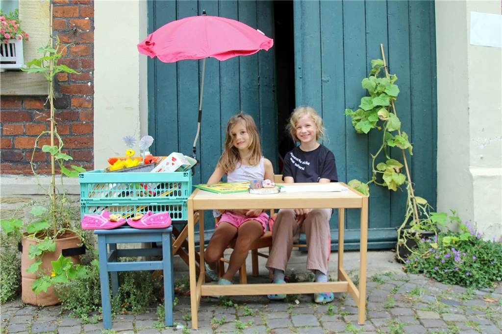 Ansichten vom vierten Dorftrödel in Herbern.