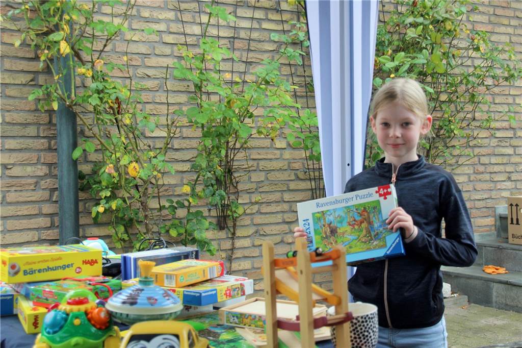 Ansichten vom vierten Dorftrödel in Herbern.
