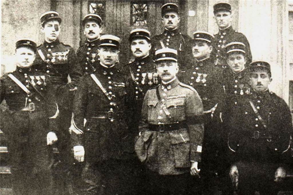 Im Ruhrkampf: Vor 100 Jahren besetzten belgische Soldaten Dorsten Belgische Offiziere