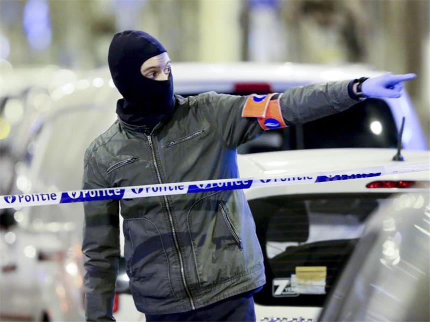 Möglicher Anschlagversuch in Belgien gescheitert Belgische Polizei im Einsatz. Foto: Olivier Hoslet/Symbol