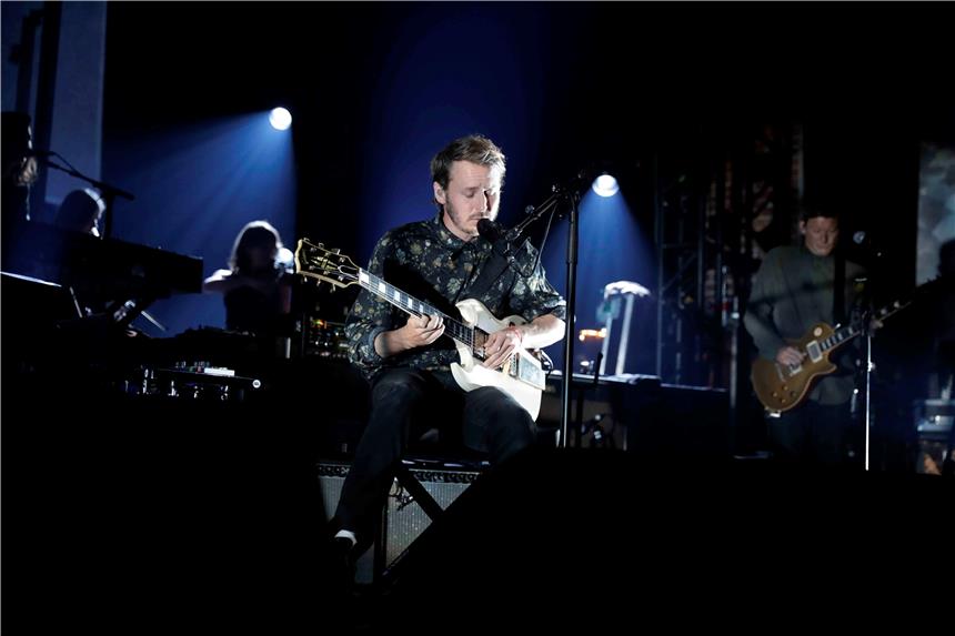 Ben Howard beim Konzert in Köln.