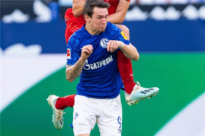 Schalke-Stürmer Benito Raman ist für das Leipzig-Spiel noch keine Option Benito Raman kann zurzeit nur leicht trainieren.
