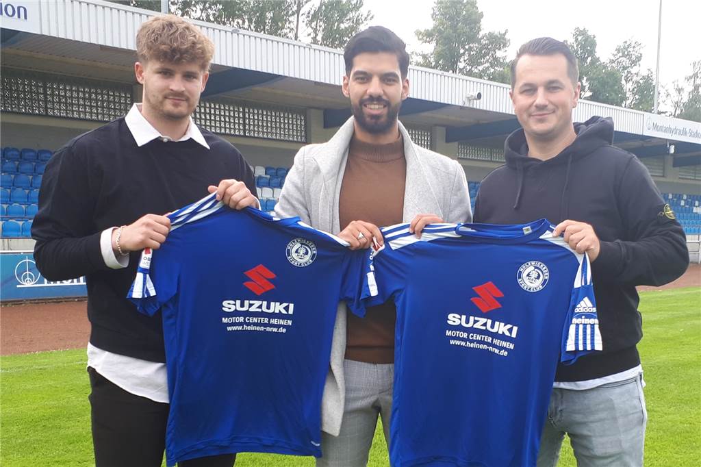 Holzwickeder SC holt jetzt auch noch einen Trainer aus Wickede – und macht eine Spielergröße zum Co Benjamin Hartlieb hat seine Assistenten komplett (v.l.): Marcel Duwe, Hamza El Hamdi und Damian Grauer.