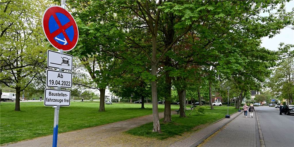 Parkverbot auf Lüner Parkstreifen sorgt teilweise für Irritationen Beobachter fragen sich: Wo sind denn die Baustellenfahrzeuge?