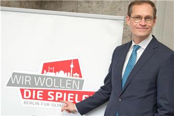Berlins Regierender Bürgermeister Michael Müller zeigt sich offen für eine Olympia-Bewerbung der deutschen Hauptstadt. Foto(2015): Jörg Carstensen Foto: Jörg Carstensen