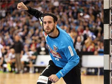 Berlins Torwart Silvio Heinevetter machte im Pokalfinale ein ganz starkes Spiel. Foto: Axel Heimken