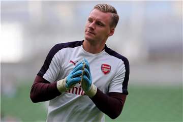 Bernd Leno wechselte von Bayer Leverkusen zum FC Arsenal. Foto: Niall Carson