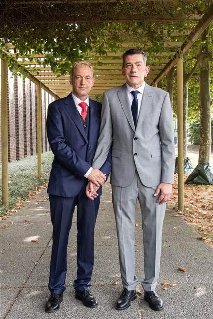 Heiratspläne im Urlaub geschmiedet: Bernd und Karlheinz Loth sind Eheleute Bernd (links) und Karlheinz Loth haben geheiratet.